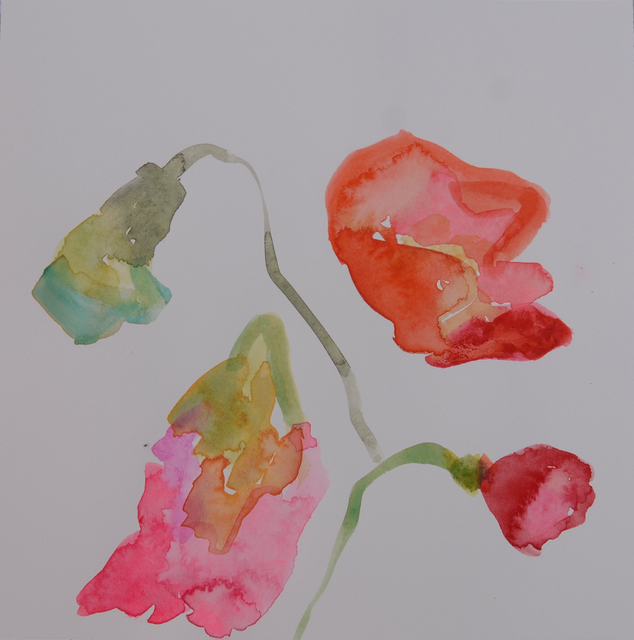 Poppies — Original Watercolour Painting